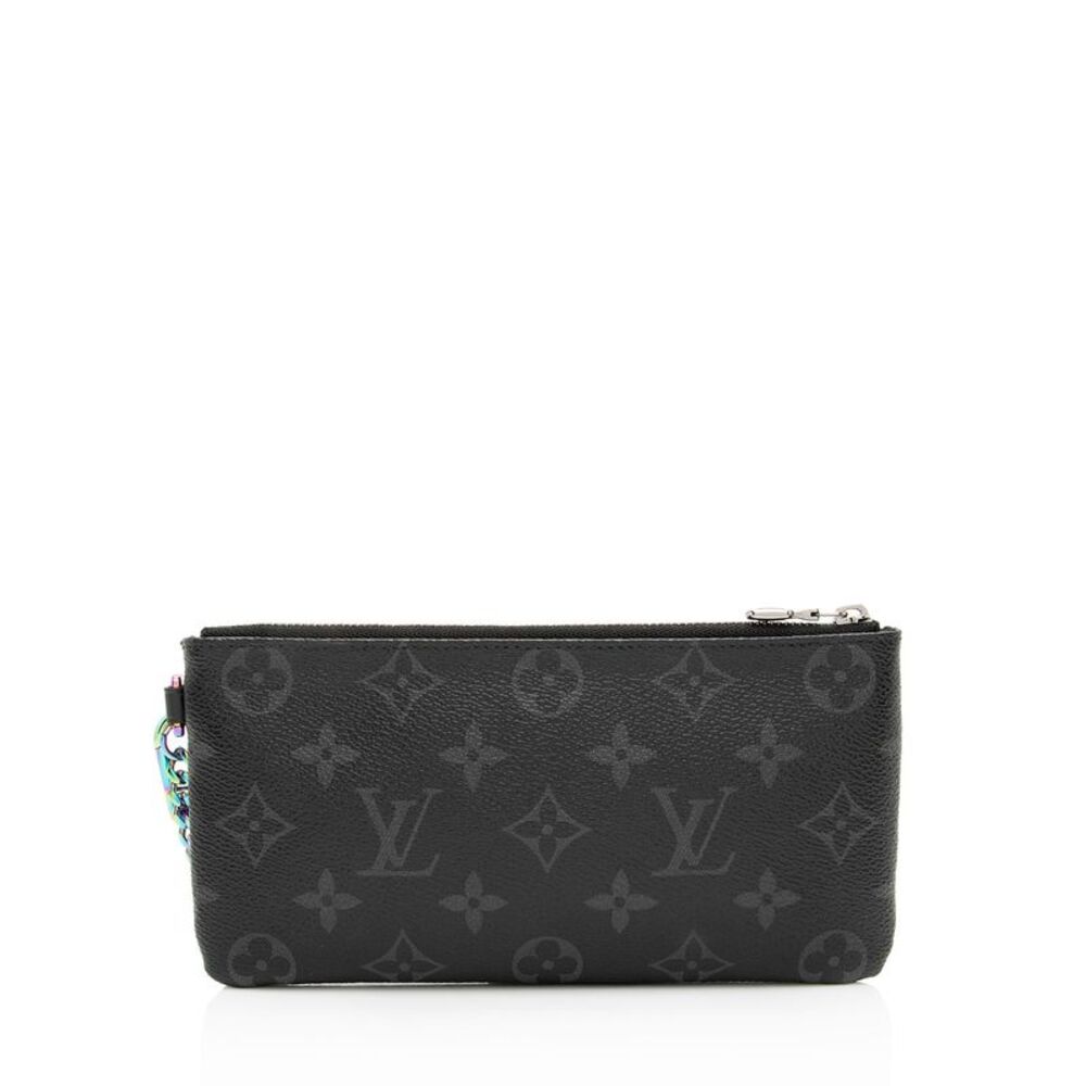 Louis Vuitton Monogram Eclipse Flash Fragment Pou… - image 2